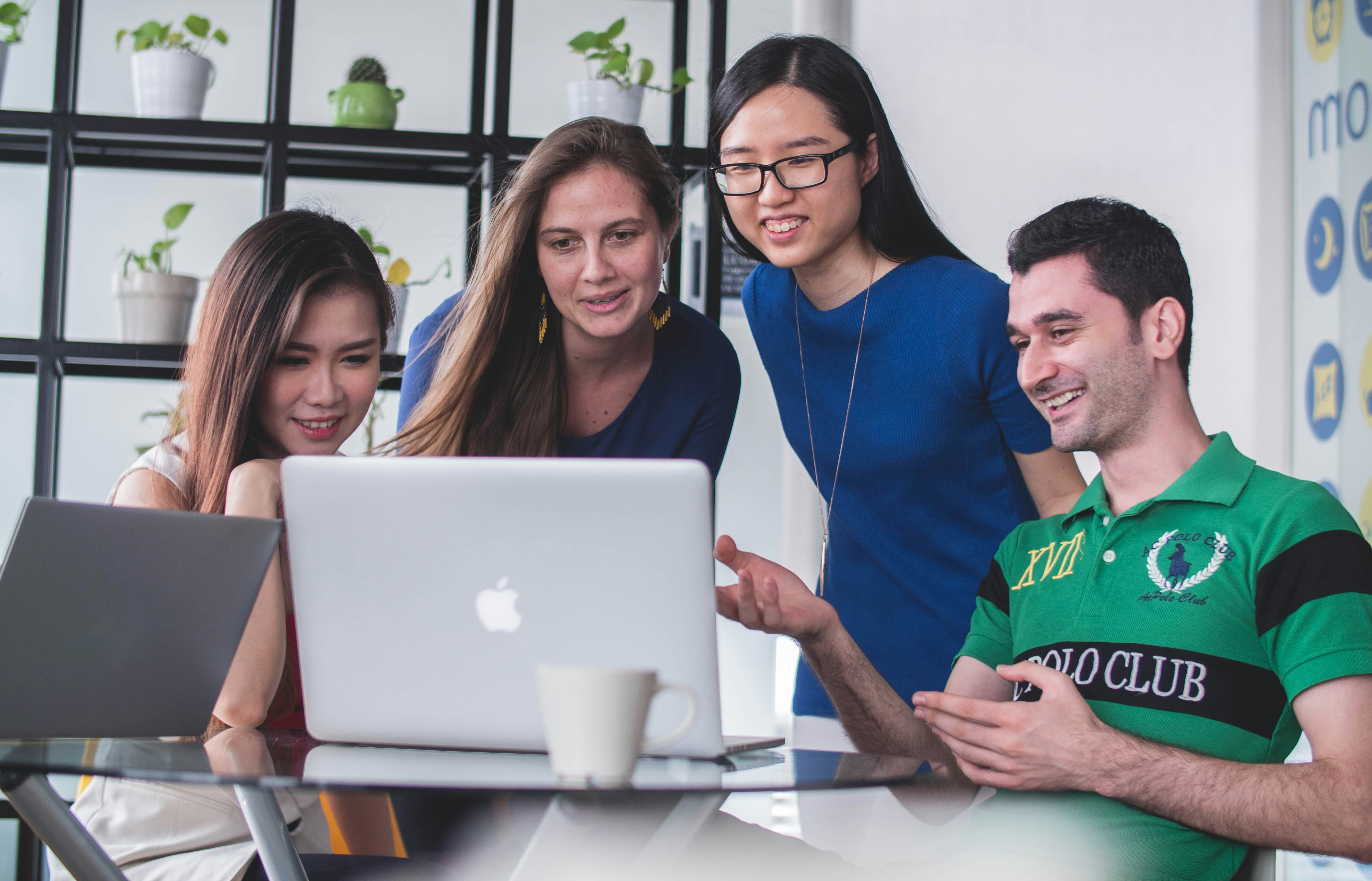Students Studying Together